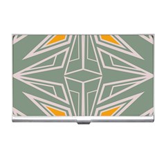 Abstract Pattern Geometric Backgrounds Business Card Holder by Eskimos