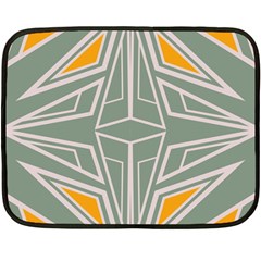 Abstract Pattern Geometric Backgrounds Fleece Blanket (mini) by Eskimos