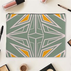 Abstract Pattern Geometric Backgrounds Cosmetic Bag (xl) by Eskimos