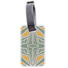 Abstract Pattern Geometric Backgrounds Luggage Tag (two Sides) by Eskimos