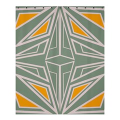 Abstract Pattern Geometric Backgrounds Shower Curtain 60  X 72  (medium)  by Eskimos