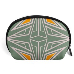 Abstract Pattern Geometric Backgrounds Accessory Pouch (large) by Eskimos