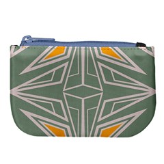 Abstract Pattern Geometric Backgrounds Large Coin Purse by Eskimos