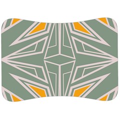 Abstract Pattern Geometric Backgrounds Velour Seat Head Rest Cushion by Eskimos