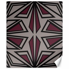 Abstract Pattern Geometric Backgrounds Canvas 8  X 10  by Eskimos