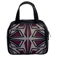 Abstract Pattern Geometric Backgrounds Classic Handbag (two Sides) by Eskimos