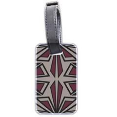 Abstract Pattern Geometric Backgrounds Luggage Tag (two Sides) by Eskimos