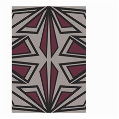 Abstract Pattern Geometric Backgrounds Small Garden Flag (two Sides) by Eskimos