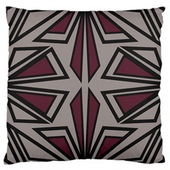 Abstract Pattern Geometric Backgrounds Large Cushion Case (one Side) by Eskimos