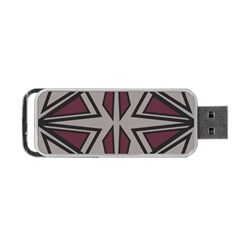 Abstract Pattern Geometric Backgrounds Portable Usb Flash (two Sides) by Eskimos