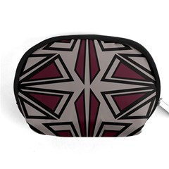 Abstract Pattern Geometric Backgrounds Accessory Pouch (medium) by Eskimos