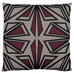 Abstract Pattern Geometric Backgrounds Standard Flano Cushion Case (two Sides) by Eskimos