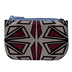 Abstract Pattern Geometric Backgrounds Large Coin Purse by Eskimos