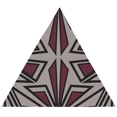 Abstract Pattern Geometric Backgrounds Wooden Puzzle Triangle by Eskimos