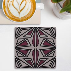 Abstract Pattern Geometric Backgrounds Uv Print Square Tile Coaster  by Eskimos