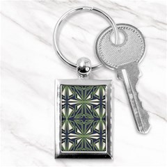 Abstract Pattern Geometric Backgrounds Key Chain (rectangle) by Eskimos