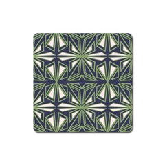 Abstract Pattern Geometric Backgrounds Square Magnet by Eskimos