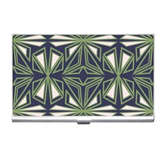 Abstract Pattern Geometric Backgrounds Business Card Holder by Eskimos