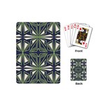 Abstract pattern geometric backgrounds Playing Cards Single Design (Mini) Back