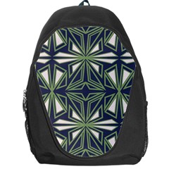 Abstract Pattern Geometric Backgrounds Backpack Bag by Eskimos