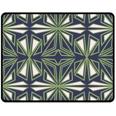 Abstract Pattern Geometric Backgrounds Double Sided Fleece Blanket (medium)  by Eskimos