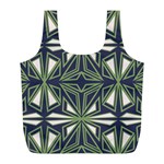 Abstract pattern geometric backgrounds Full Print Recycle Bag (L) Back