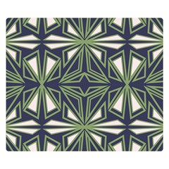 Abstract Pattern Geometric Backgrounds Double Sided Flano Blanket (small)  by Eskimos