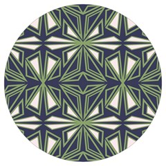 Abstract Pattern Geometric Backgrounds Round Trivet