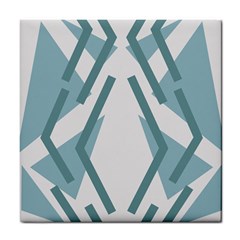 Abstract Pattern Geometric Backgrounds Tile Coaster