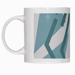 Abstract Pattern Geometric Backgrounds White Mug by Eskimos