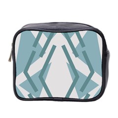 Abstract Pattern Geometric Backgrounds Mini Toiletries Bag (two Sides) by Eskimos