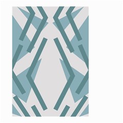 Abstract Pattern Geometric Backgrounds Small Garden Flag (two Sides) by Eskimos