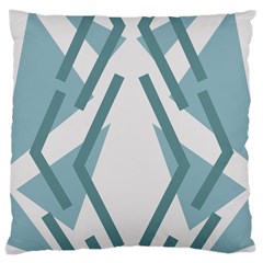 Abstract Pattern Geometric Backgrounds Large Cushion Case (one Side) by Eskimos