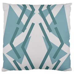 Abstract Pattern Geometric Backgrounds Large Flano Cushion Case (two Sides) by Eskimos