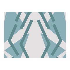 Abstract Pattern Geometric Backgrounds Double Sided Flano Blanket (mini)  by Eskimos