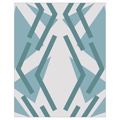 Abstract Pattern Geometric Backgrounds Drawstring Bag (small) by Eskimos