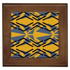 Abstract Pattern Geometric Backgrounds Framed Tile by Eskimos