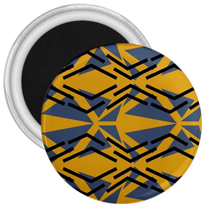 Abstract pattern geometric backgrounds 3  Magnets