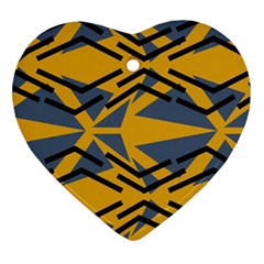 Abstract Pattern Geometric Backgrounds Ornament (heart) by Eskimos