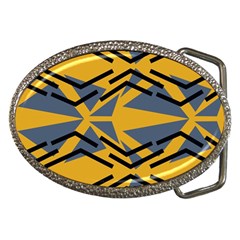 Abstract Pattern Geometric Backgrounds Belt Buckles by Eskimos