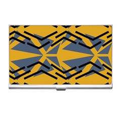 Abstract Pattern Geometric Backgrounds Business Card Holder by Eskimos