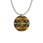 Abstract pattern geometric backgrounds 1  Button Necklace Front