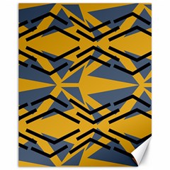 Abstract Pattern Geometric Backgrounds Canvas 11  X 14  by Eskimos