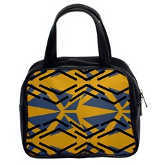 Abstract Pattern Geometric Backgrounds Classic Handbag (two Sides) by Eskimos