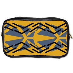 Abstract Pattern Geometric Backgrounds Toiletries Bag (two Sides) by Eskimos