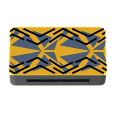 Abstract Pattern Geometric Backgrounds Memory Card Reader With Cf by Eskimos