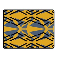 Abstract Pattern Geometric Backgrounds Double Sided Fleece Blanket (small)  by Eskimos