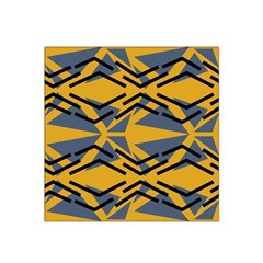 Abstract Pattern Geometric Backgrounds Satin Bandana Scarf by Eskimos