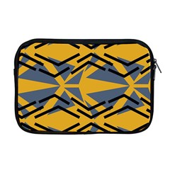 Abstract Pattern Geometric Backgrounds Apple Macbook Pro 17  Zipper Case by Eskimos