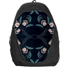 Folk Flowers Floral Art Print Flowers Abstract Art  Backpack Bag by Eskimos